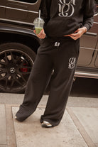 The Oaky Straight Leg Joggers Noir